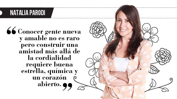 Natalia Parodi: "Familia de amigos"