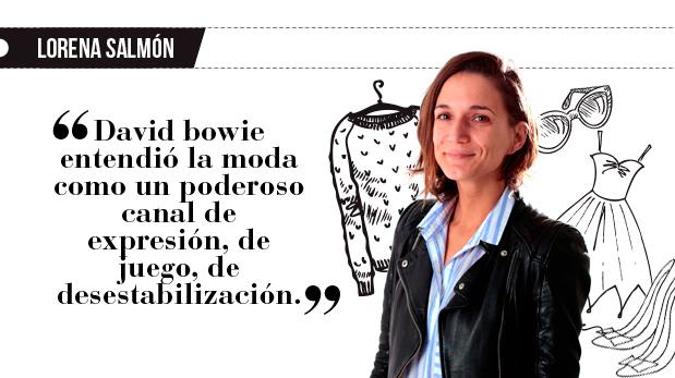 Lorena Salmón: "A lo Bowie"