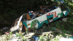 Junín: chofer de bus que cayó a un abismo fue enviado al penal