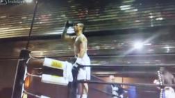 Jonathan Maicelo: así celebró victoria ante Amoako (VIDEO)