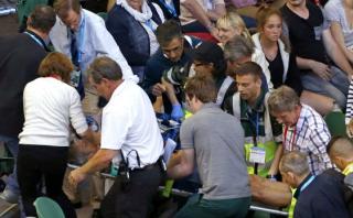 El suegro de Andy Murray se desvaneció en el Australian Open