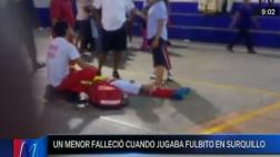Adolescente murió cuando participaba de campeonato de fútbol