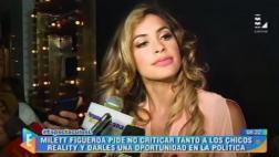 Milett Figueroa defendió de críticas a Mario Hart y Zumba