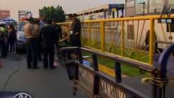 Anciano murió en accidente cerca de estación del Metropolitano
