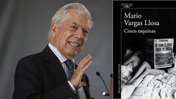 Mario Vargas Llosa: la portada de su novela "Cinco esquinas"