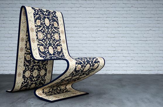 Esta alfombra es la silla ideal para un hogar ecléctico