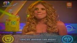 "Esto es guerra": programa rinde homenaje a Johanna San Miguel