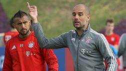 Pep Guardiola negó tensión en el vestuario de Bayern Múnich