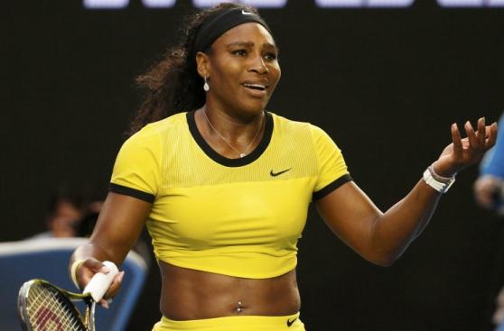 Serena Williams: su sufrimiento en derrota ante Kerber (FOTOS)