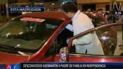 Independencia: balean y matan a taxista dentro de su auto