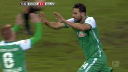 Pizarro marcó doblete y está a uno del Top 5 de la Bundesliga