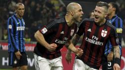 Milan venció 3-0 al Inter en derby de la Serie A (VIDEO)