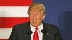 Donald Trump a sus partidarios: Noqueen a tiradores de tomates