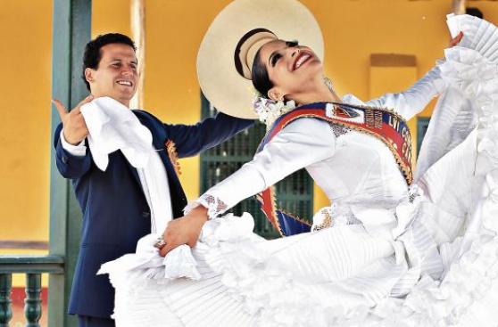 Lima y Trujillo se impusieron en el concurso de marinera