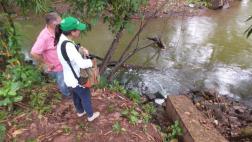 San Martín: verifican vertimiento de aguas residuales en laguna