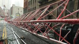 Nueva York: Caída de enorme grúa deja un muerto y 3 heridos