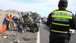 Lurín: 2 muertos por despiste de camioneta en Panamericana Sur
