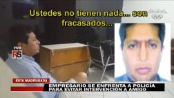 Empresario detenido por agredir a PNP "debe ir a un penal"