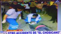 Ate: otro 'Chosicano' protagonizó choque que dejó siete heridos