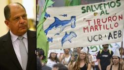 Costa Rica: ¿Por qué el presidente es "enemigo de tiburones"?
