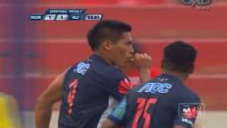 Andy Pando marcó su primer gol en Alianza con este cabezazo