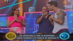"Esto es guerra": el tenso encuentro entre Karen y guerreros