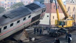 Al menos 70 heridos dejó un accidente de tren en Egipto