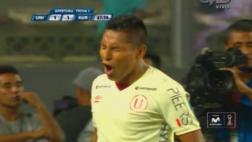 Golazo de Universitario anulado por 'off side' de Ruidíaz