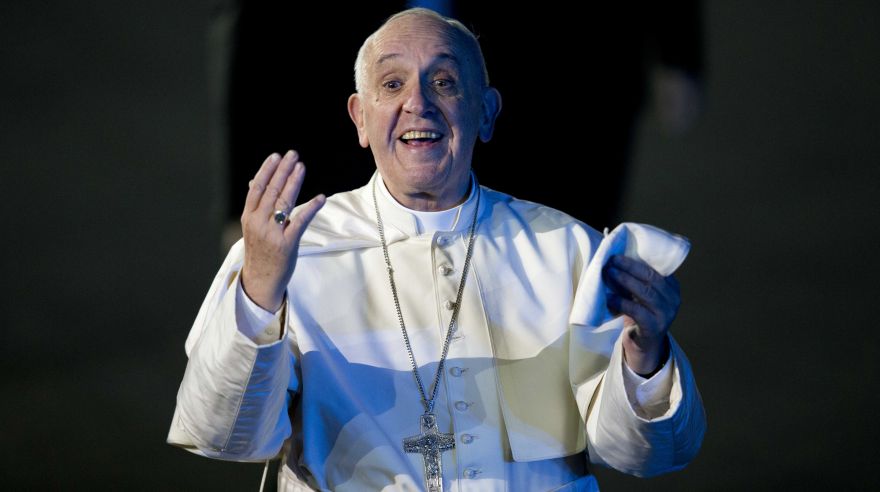 Así fue el espectacular recibimiento del Papa en México [FOTOS]