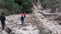 Dos distritos de Andahuaylas quedaron incomunicados tras huaico