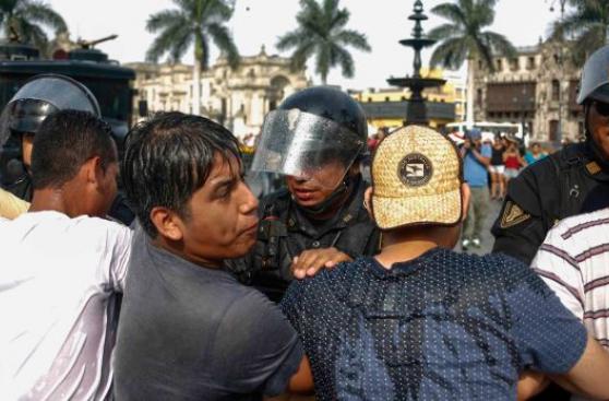 Protestaban contra la homofobia y fueron reprimidos por la PNP