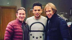 Selección: Ricardo Gareca se reunió con Alexander Callens