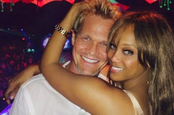 Tyra Banks y su novio compartieron primera foto de su bebe