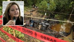 "Sigue en emergencia una de las zonas afectadas por petróleo"