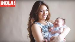 Jazmín Pinedo presenta a su hija, Khaleesi, en sesión de fotos