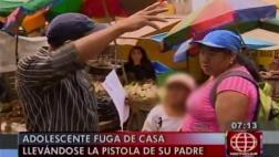 SJM: apareció el menor de 14 años que huyó con arma de su padre
