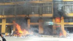 Bolivia: Incendio en alcaldía de El Alto deja 6 muertos