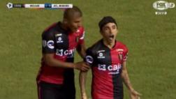 Omar Fernández marcó el 1-0 de Melgar al Atlético Mineiro