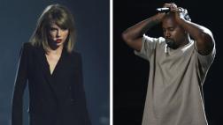 Kanye West fue grabado en camerino insultando a Taylor Swift