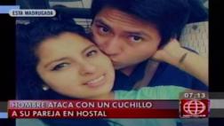 Joven intentó suicidarse tras acuchillar a enamorada en hostal