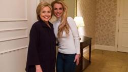 Facebook: Britney Spears conoció a Hillary Clinton en Las Vegas