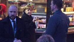 El puesto de comida que atrajo a Merkel durante cumbre europea