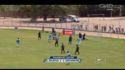 Alianza Atlético goleó 3-0 a San Martín por el Torneo Apertura