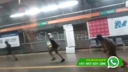 Metro de Lima trabaja con PNP para identificar a vándalos