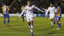 Manchester United goleó 3-0 al Shrewsbury y avanzó en la FA Cup