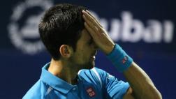 Novak Djokovic se retiró en Dubái y cortó racha de finales
