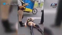 Dos mujeres policías heridas tras ser arrolladas por taxista