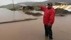 Cerca de 400 viviendas afectadas por desborde de ríos en Puno