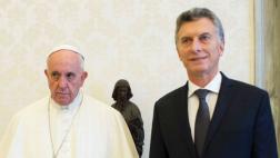 Argentina niega fría relación entre Macri y el papa Francisco