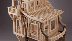 Artista transforma muebles antiguos en obras de arte